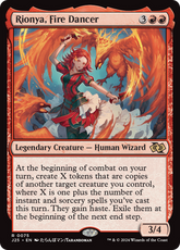 Rionya, Dançarina do Fogo / Rionya, Fire Dancer - Magic: The Gathering - MoxLand